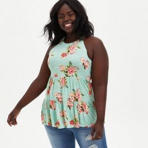 Torrid Tiered Super Soft Top Size 2